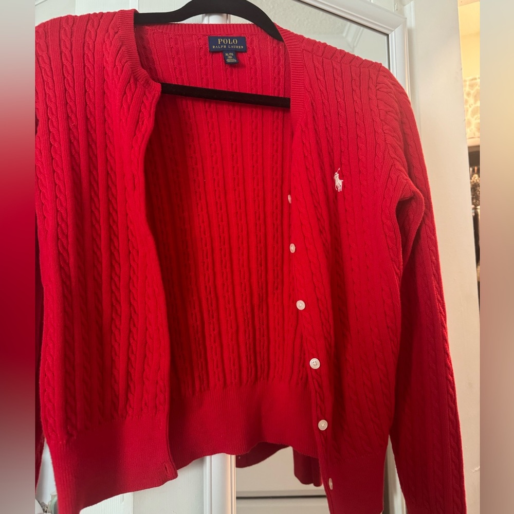 Ralph Lauren Polo Girls Cardigan